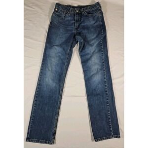 Levi's 514 Jeans Mens 29x32 Denim Straight Fit Zip Fly Blue Medium Wash